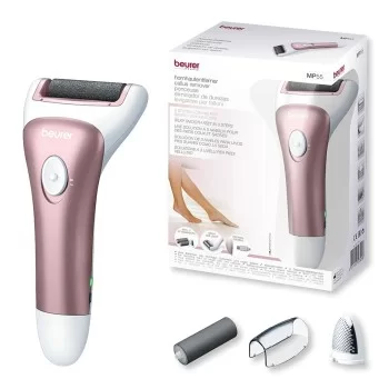 Rechargeable Pedicure File with Integrated Vacuum Beurer...