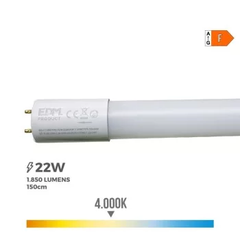 LED Tube EDM 1850 Lm A+ T8 22 W (4000 K) 2