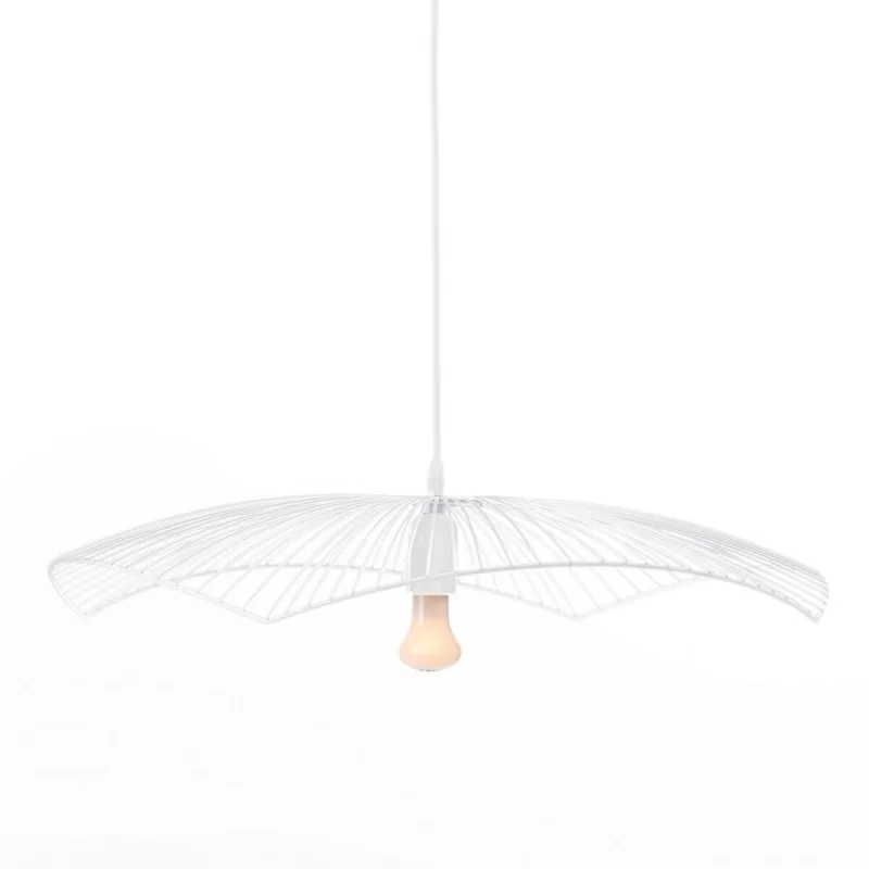 Ceiling Light Metal White 58 x 58 cm