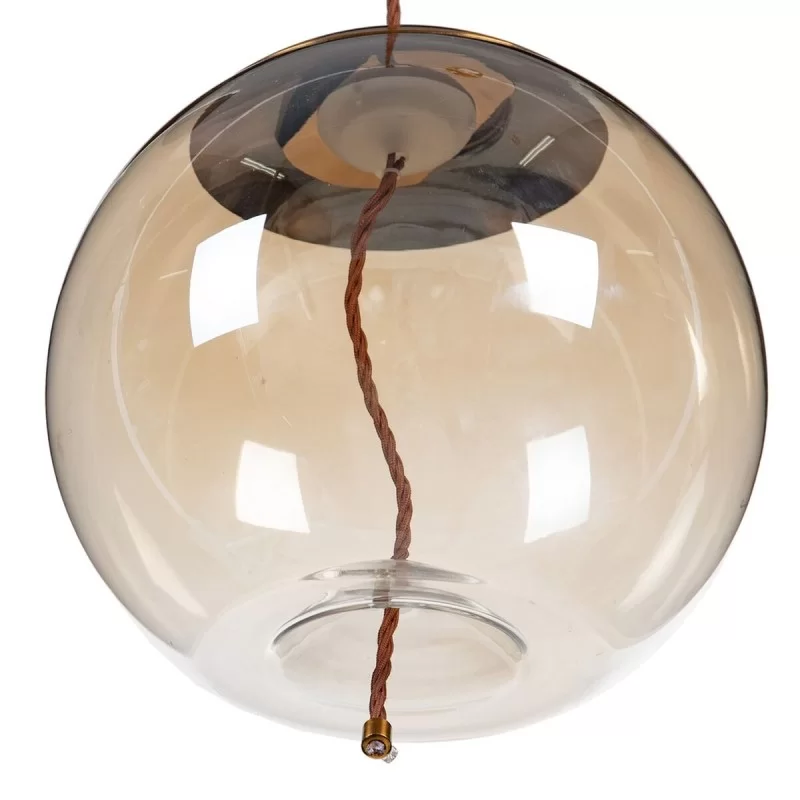 Ceiling Light Champagne Crystal Metal 30 x 30 x...