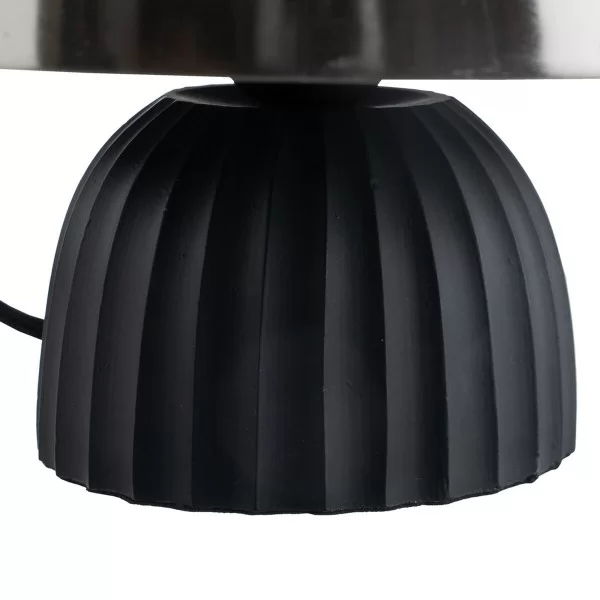 Desk lamp Black Silver Metal Aluminium Iron 25 W 220 V 240 V 220-240 V 24 x 24 x 22 cm