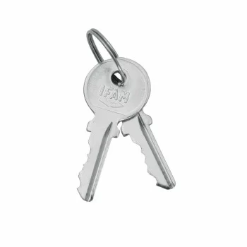Lock IFAM 111 C Nickel-coated Furniture Silver Steel 30... 2