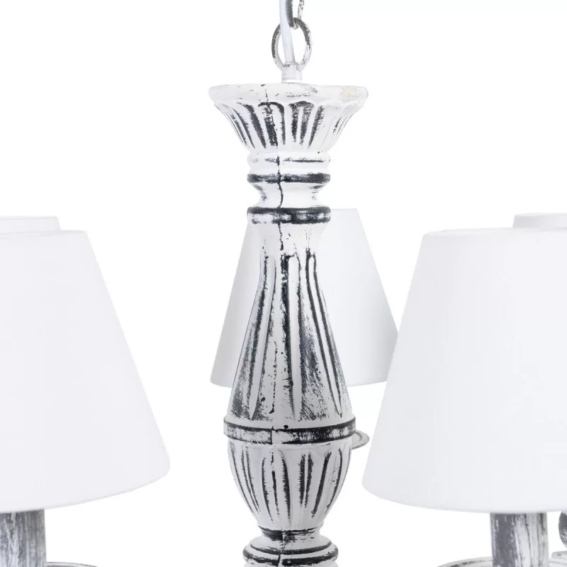 Ceiling Light 58 x 58 x 104 cm Black Metal...