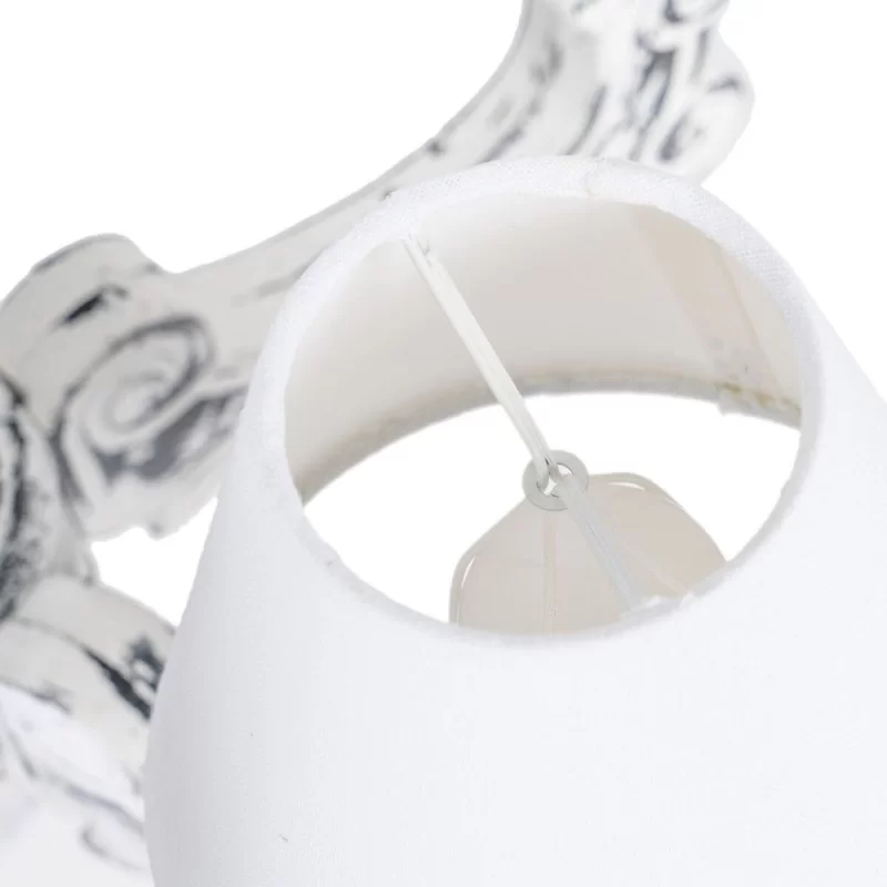 Ceiling Light 58 x 58 x 104 cm Black Metal...