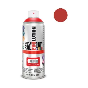 Spray paint Pintyplus Evolution RAL 3000 400 ml Flame Red 2