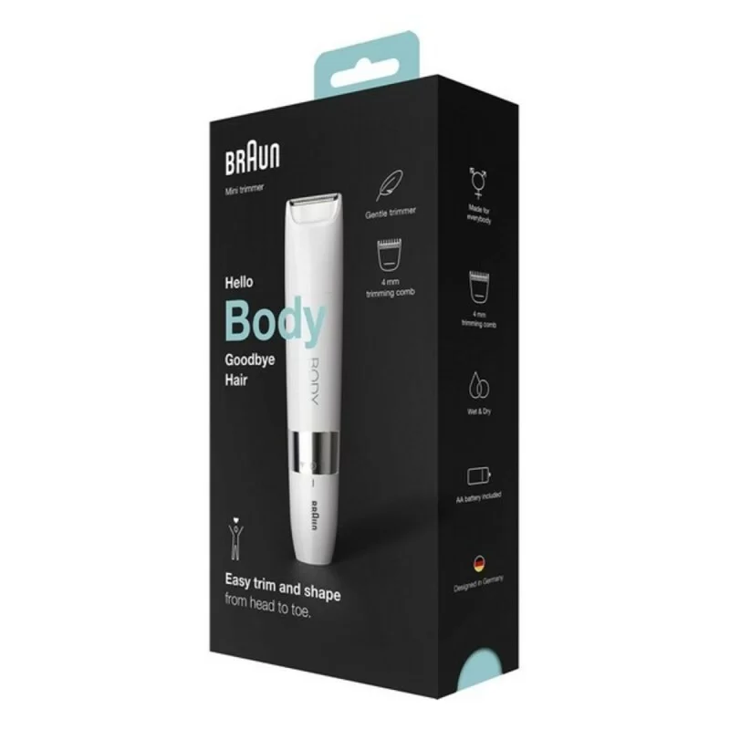 Electric Hair Remover Braun BS1000 White Unisex...