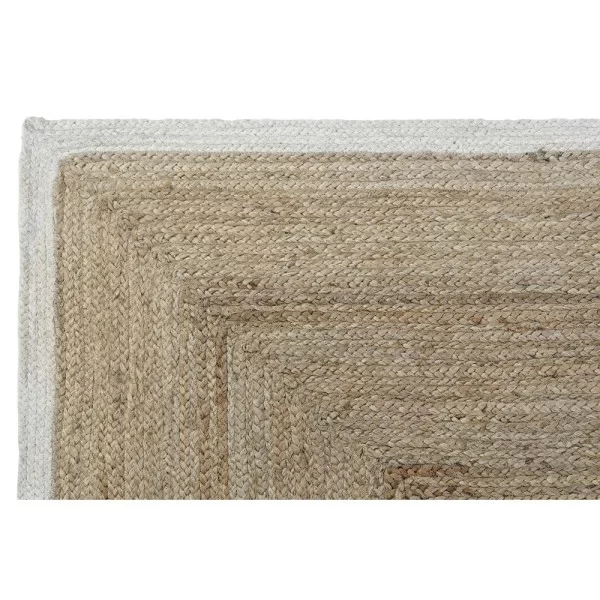Carpet DKD Home Decor White Light brown Scandi 160 x 230 x 1 cm