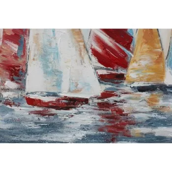 Painting DKD Home Decor 140 x 2,8 x 70 cm Yachts... 2