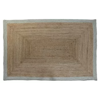Carpet DKD Home Decor Green Light brown Natural Scandi...