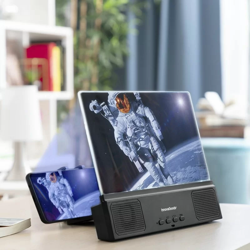 Mobile Phone Screen Amplifier with Speaker...