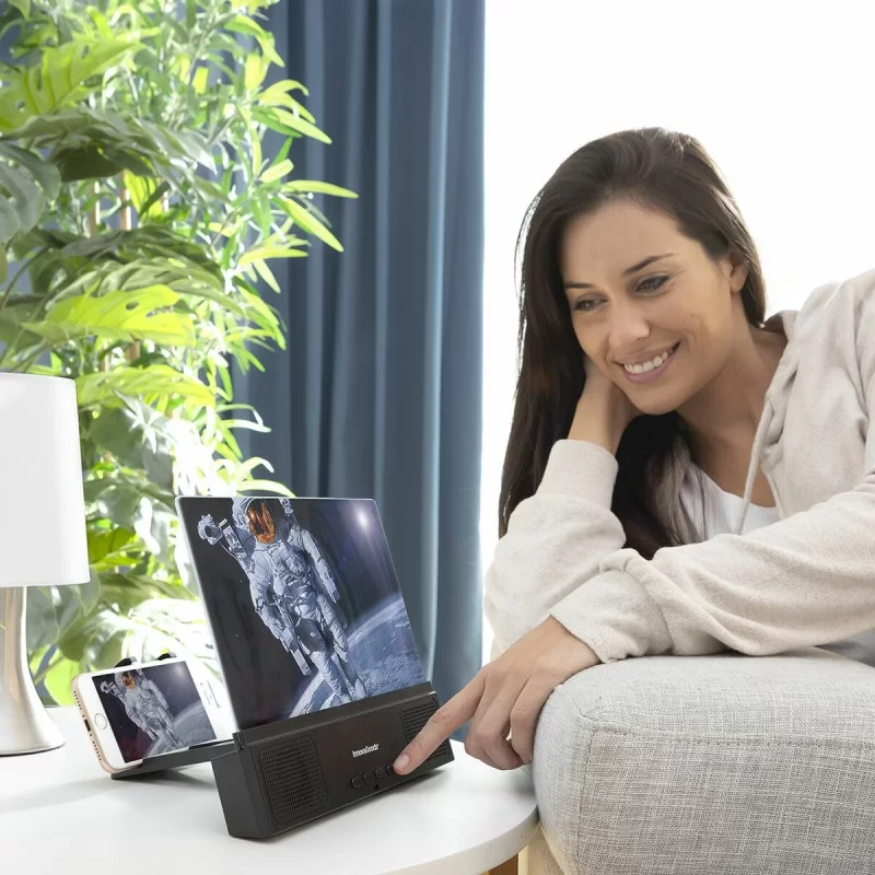 Mobile Phone Screen Amplifier with Speaker...