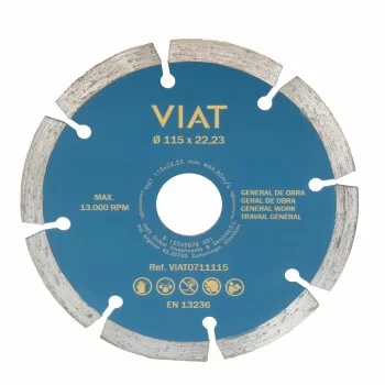 Cutting disc Viat 0711115 Masonry/Works Dry Ø 115 x 2 x...