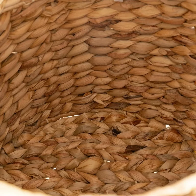 Basket Elephant Black Beige Natural Fibre 38 x...