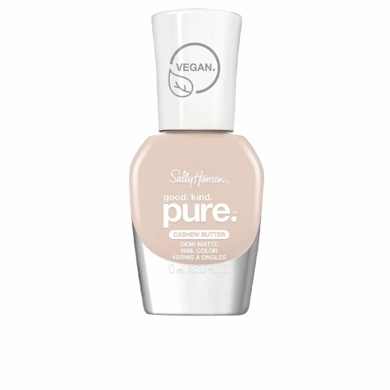 nail polish Sally Hansen Good.Kind.Pure Semi-matte Nº 030-cashew butter (10 ml)