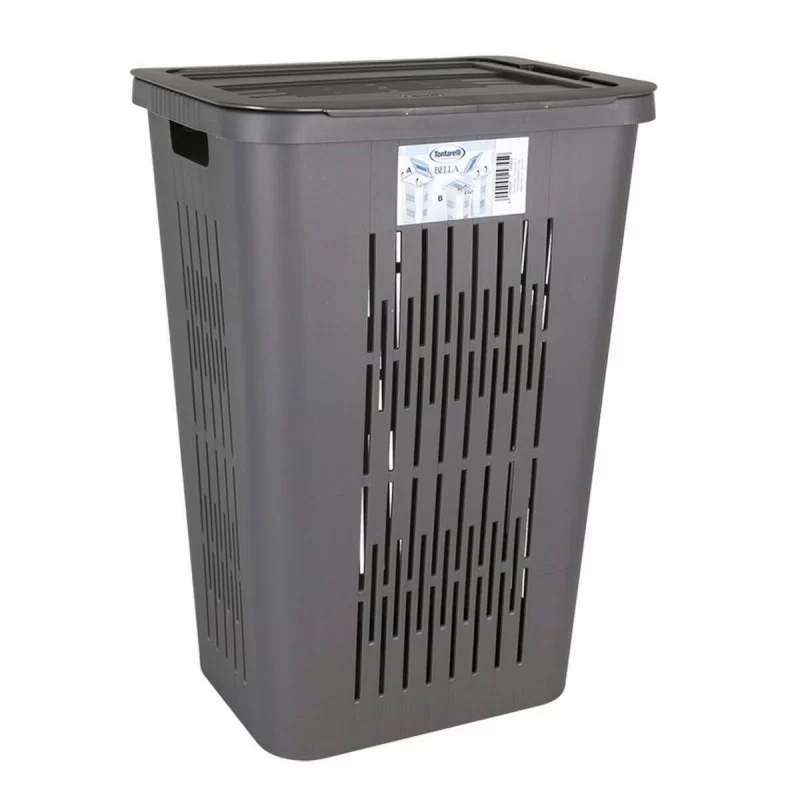 Laundry basket Inde Bella 60 L Graphite 40,5 x...
