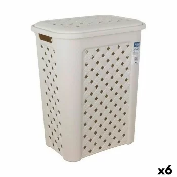 Laundry Basket Tontarelli Arianna With lid Beige 37,5 x...