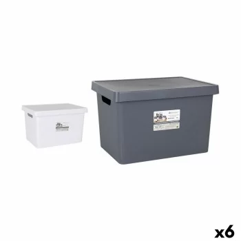 Storage Box with Lid Confortime 17 L With lid Rectangular...