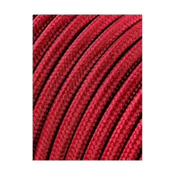 Cable EDM C08 2 x 0,75 mm Burgundy Textile 5 m 2