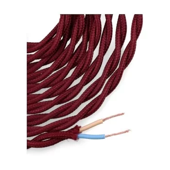 Cable EDM C08 2 x 0,75 mm Burgundy 5 m 2