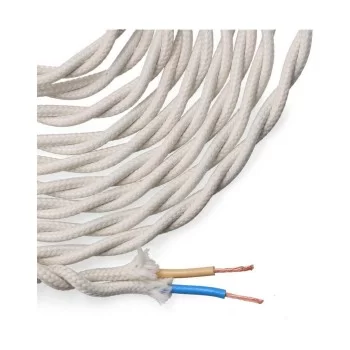 Cable EDM 2 x 0,75 mm White 5 m 2