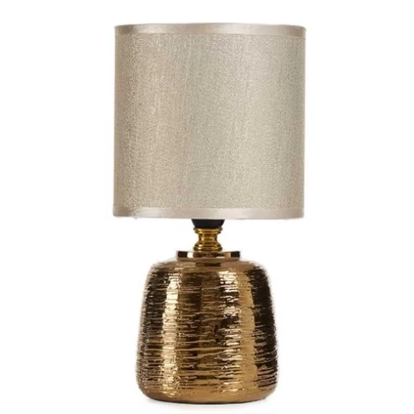 Desk lamp Set Golden Ceramic 13 x 13 x 26 cm (6 Units)