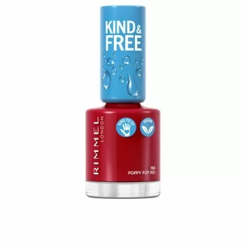 nail polish Rimmel London Kind & Free 156-poppy pop red...