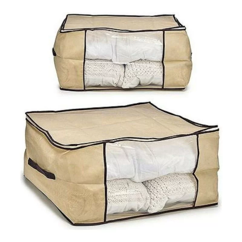 Storage Box 8430852414625 Cream polypropylene 81 L 45 x 30 x 60 cm