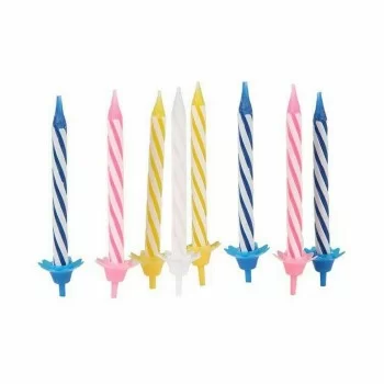 Candles Algon Birthday 24 Pieces (24 Units) 2