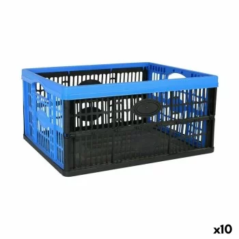Folding Box with Handles Tontarelli Voilà Blue 47,5 x 35...
