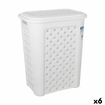 Laundry Basket Tontarelli Arianna With lid White 37,5 x...
