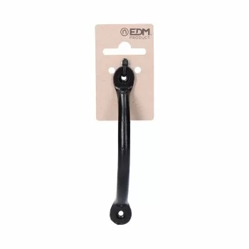 Door handle EDM Black Steel 125 mm 2