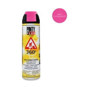 Spray paint Pintyplus Tech T184 360º Fuchsia 500 ml 2