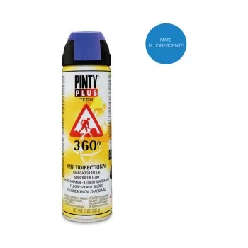 Spray paint Pintyplus Tech T118 360º Blue 500 ml 2
