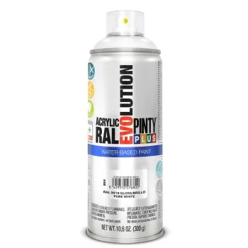 Spray paint Pintyplus Evolution RAL 9010 400 ml Water...