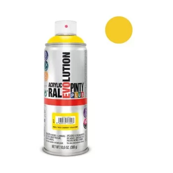 Spray paint Pintyplus Evolution RAL 1021 400 ml Sunny Yellow 2