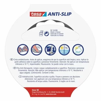 Adhesive Tape TESA Non-slip Yellow 2