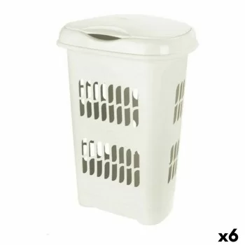 Laundry Basket Tontarelli GR37533 50 L White 50 L 46 x 34...