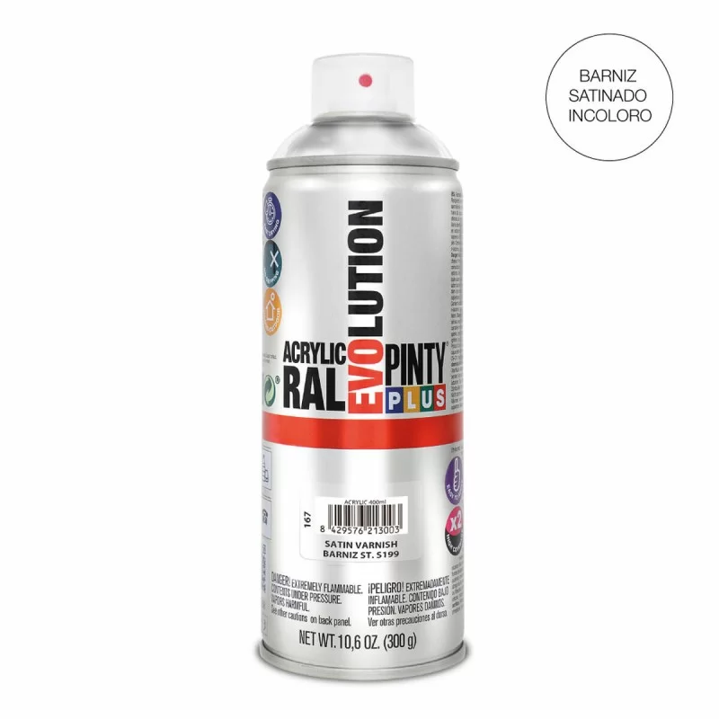 Varnish Spray Pintyplus Evolution S199 400 ml...