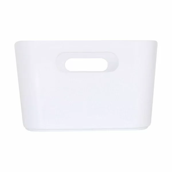 Multi-purpose basket Confortime White 24 x 16,5 x 10 cm (24 Units)