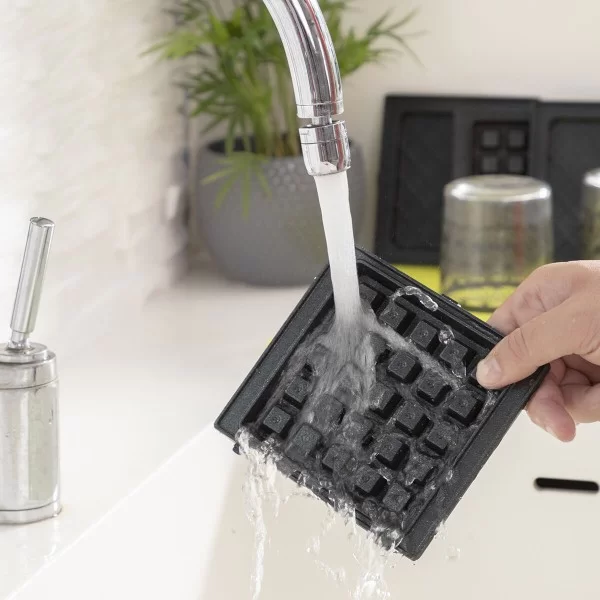 2-in-1 Waffle and Sandwich Maker with Recipes Wafflicher InnovaGoods