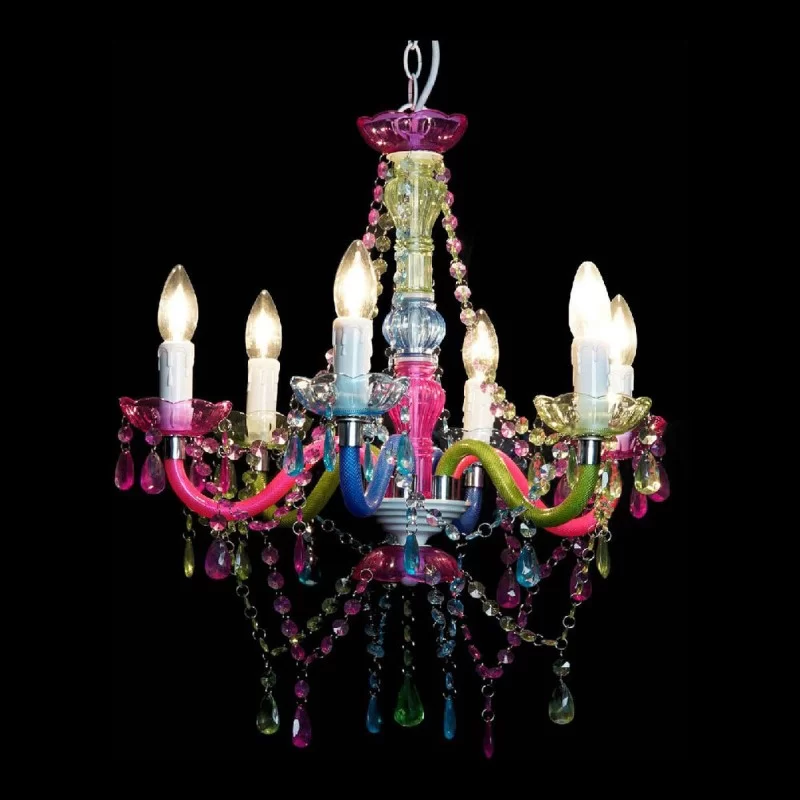 Ceiling Light DKD Home Decor Multicolour Metal...
