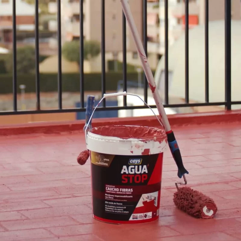 Waterproofing Ceys Aguastop Red Natural rubber...