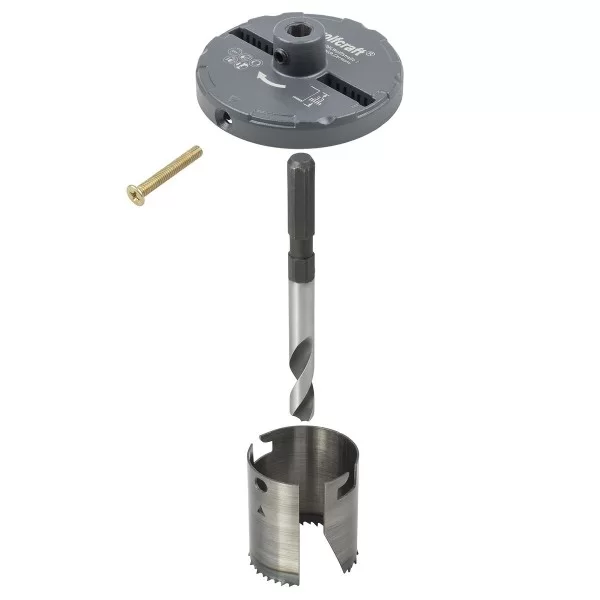 Hole Saw Wolfcraft Professional 2220000 Ø 28-74 mm