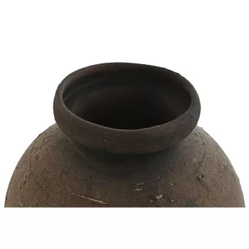 Vase Home ESPRIT Brown Terracotta Oriental 29 x 29 x 42 cm 2