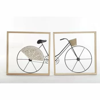 Wall Decoration DKD Home Decor Black Bicycle Metal MDF...