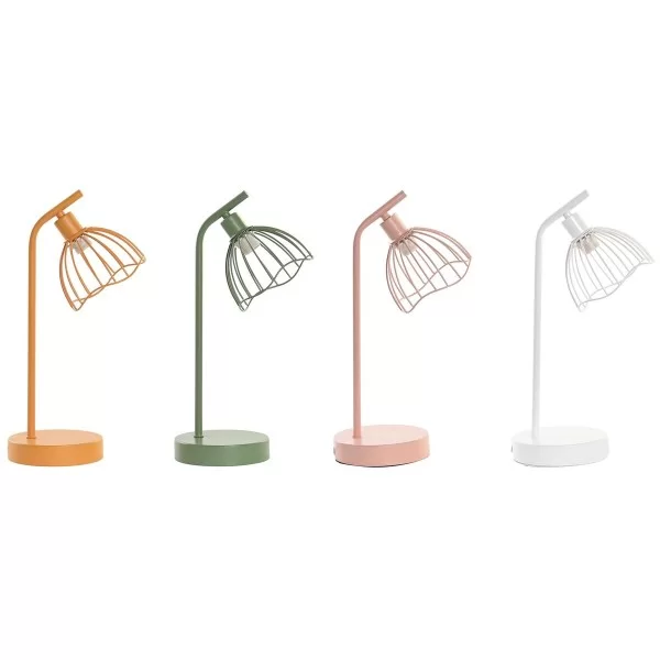 Desk lamp DKD Home Decor 20 x 14 x 40 cm Metal 220 V 40 W 25 W 4 Pieces