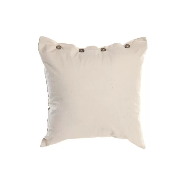 Cushion DKD Home Decor Beige 45 x 10 x 45 cm