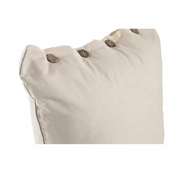 Cushion DKD Home Decor Beige 45 x 10 x 45 cm
