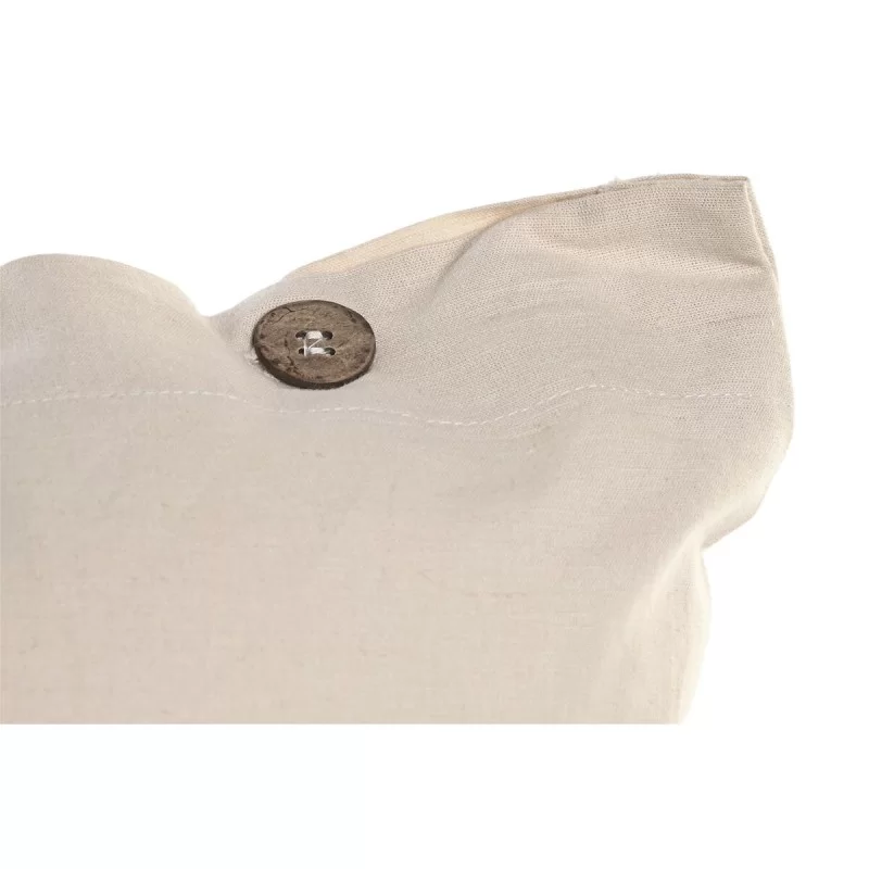 Cushion DKD Home Decor Beige 45 x 10 x 45 cm