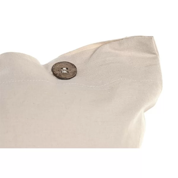 Cushion DKD Home Decor Beige 45 x 10 x 45 cm